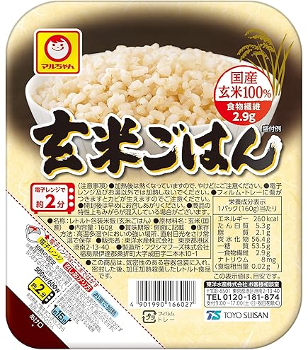 Amazon | たいまつ食品 金のいぶき 玄米と十五穀ごはん 3個パック 480g